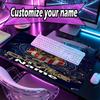 Custom Name Personalized Club Deportivo Guadalajara Pattern Mousepad, Laptop PC Desk Mat, Decorative Desk Mat for Home Keyboard Pad Gift