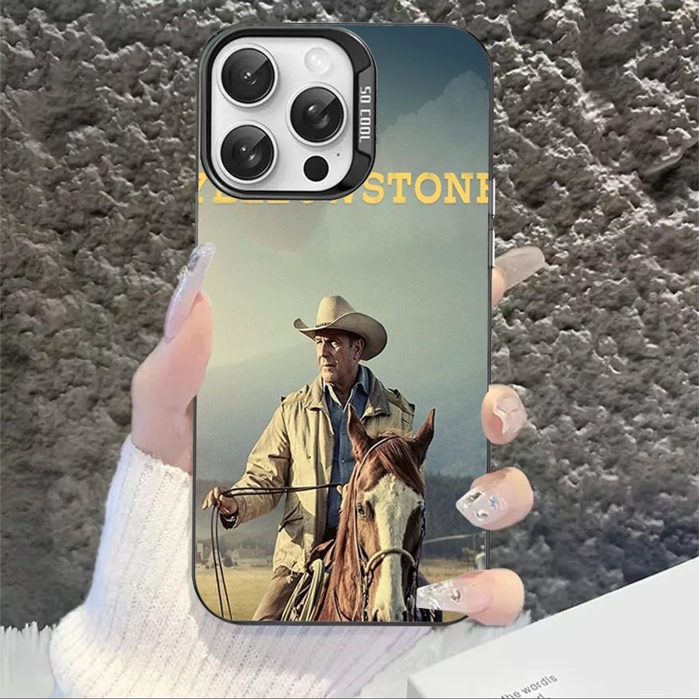 American TV Series Yellowstone Phone Case For IPhone 16 15 14 13 12 11 Pro Max X XR XSMAX 8 7 Plus Matte Shockproof Back Cover