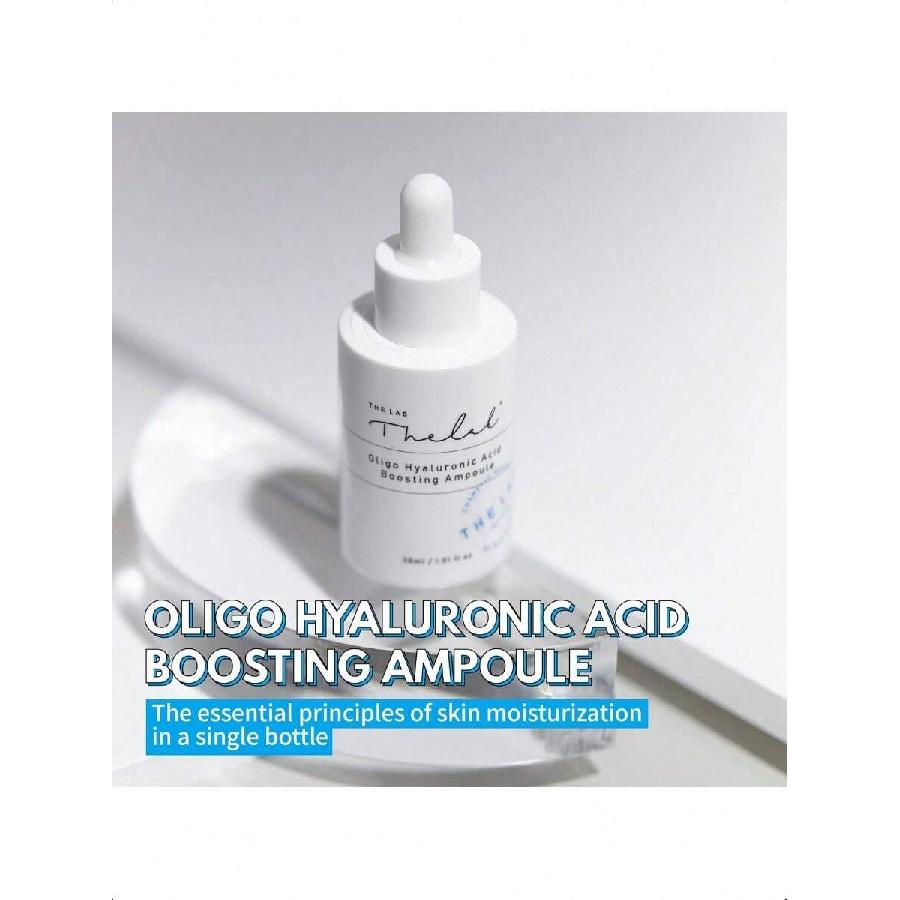THE LAB by Blanc Doux Blanc Doux Oligo Hyaluronic Acid Serum 30ml - Deeply Intense Hydrating Daily Oil-Free Essence Ampoule VEGAN Face Moisturizer