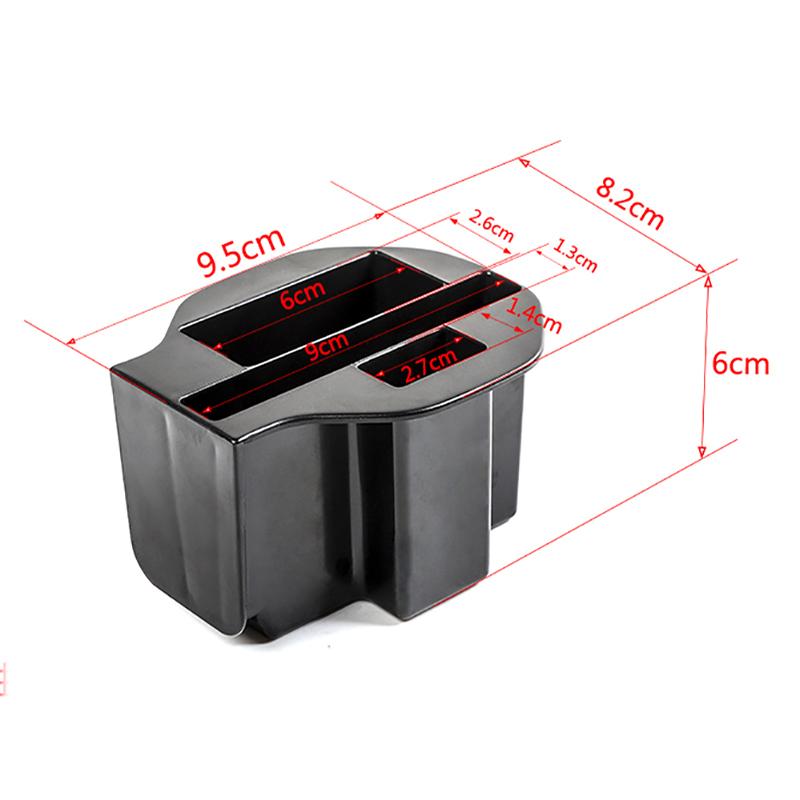 Cup Holder Storage Box Organiser Container For Jeep Renegade 2016 Up Car Interior Acessories