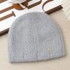 Knitted Thermal Hat Autumn and Winter Rabbit Fur Blended Women's Pullover Stacking Hat