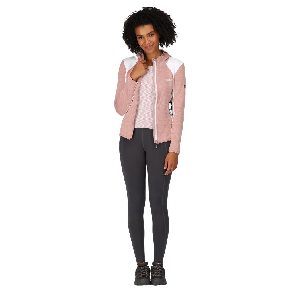 Regatta Womens/Ladies Walbury V Contrast Panel Full Zip Fleece Jacket