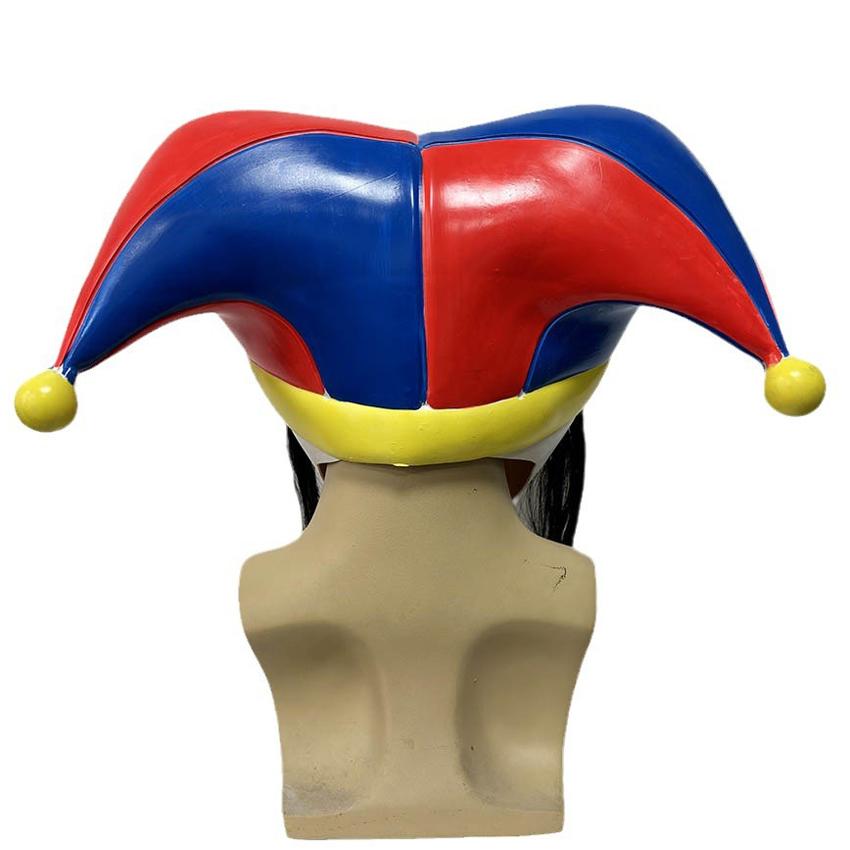 Archi Lavoro a Mano Circo Digitale Maschera da Clown Caine Coniglio Jax AI Gangle Faccia Vizard Mascherata Halloween Cosplay