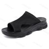 Fashion Women's Shoes Summer Slippers 2025 New Comfort Casual Mesh Breathable Women Platform Sandals Anti Slip Outdoor Half Slippers