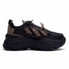 Adidas Originals OZGAIA Chunky Sneakers Unisex Low Top Black/Brown JQ4110(Team15-)