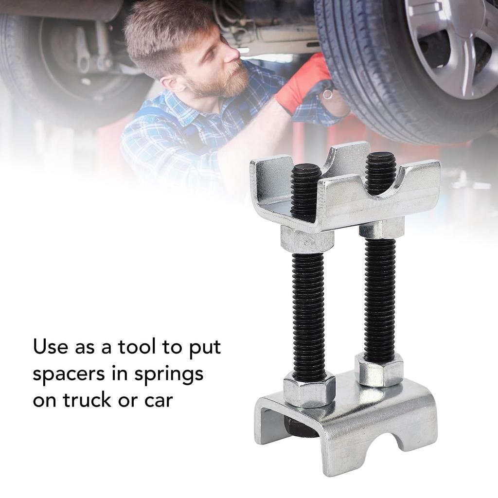Carbon Steel Coil Spring Compressor Set, Adjustable Height, 1" To 2", High Stability, Adjustable Coil Spring Compressor for Trucks and Cars