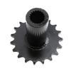 19T Front Engine Sprocket for 428 Chain Compatible with GY6 150 200cc ATV Go-Kart Quad Buggy - Motorcycle Parts Accessory