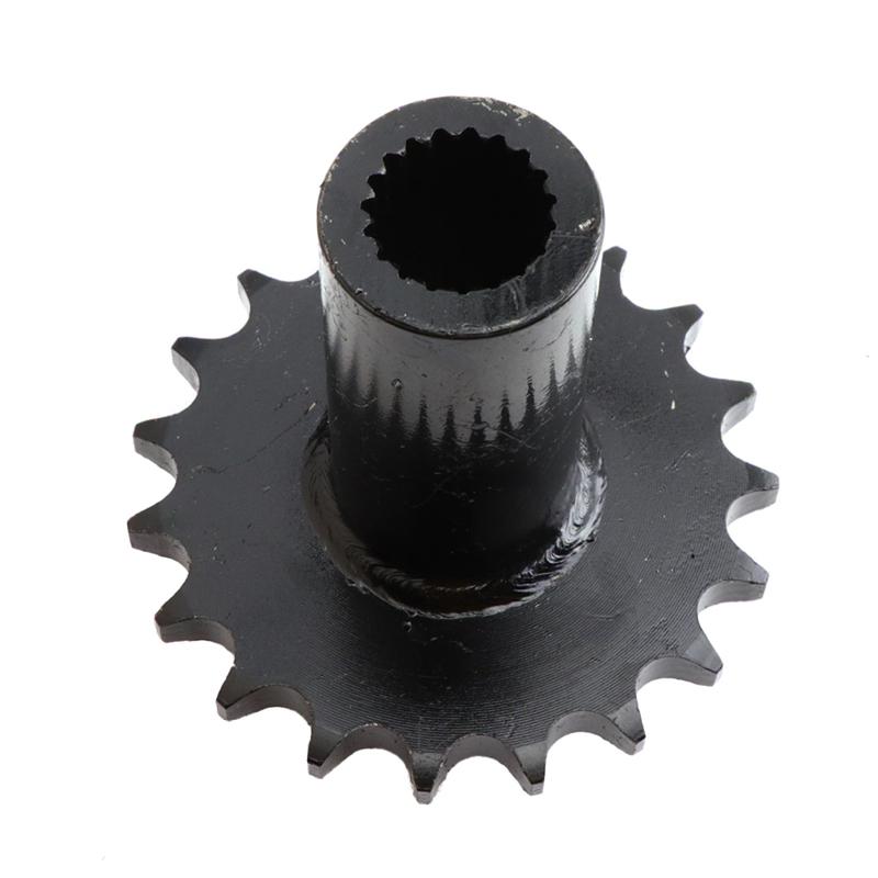 19T Front Engine Sprocket for 428 Chain Compatible with GY6 150 200cc ATV Go-Kart Quad Buggy - Motorcycle Parts Accessory