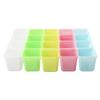 Mini Plastic Colorful Succulent Plant Flowerpot Flower Pot For Home Office Decor