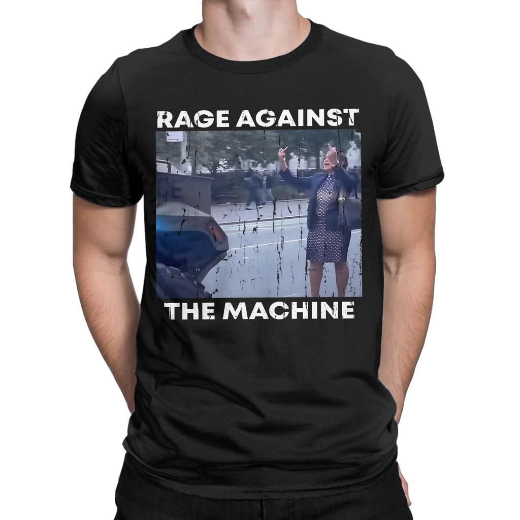 Rage Against The Machine T Shirt Summer  Cotton T Shirts For Men Hipster Design Tee Shirt Short Sleeve Awesome Tees