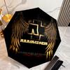 Famous German rock heavy metal band Rammstein Till Lindemann Umbrella, a portable iron travel and camping essential umbrella H4