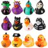 Bath Toys Duck Water Toy Ducking Floater Rubber Duck Toys Halloween Series Duck  Gift For Children