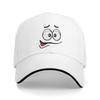 Custom Punk Unisex Cartoon Chocolate Red Candy Face Baseball Cap Adult  Adjustable Dad Hat for Unisex WoUnisex Hip Hop Snapback Caps