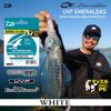 Daiwa PE Line UVF Emeraldas Dura Sensor 150m White color (DAIWA) +Si2 0.5 (with markings)