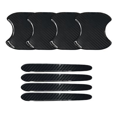 Black Honda N-ONE JG3 Series JG4 Series N-Box & Custom JF3 JF4 JF5/JF6 Door Handle Protector, Set of 8