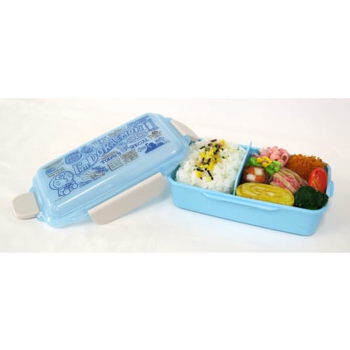 OSK Doraemon "I'm Doraemon" 4-Point Locking Lunch Box (with Dividers) PCD-500