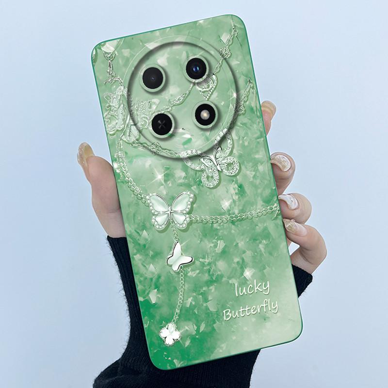 For Huawei Nova 12i Case 12 i Silicone Protective Cover Fashion Simplicity flower Funda for Huawei Nova 13i Nova12i Coque Capa