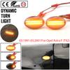 Dynamic Car Light LED Flashing Turn Signal Side Marker Lamp   09.2000-12.2009 For Opel Corsa C (X01)