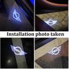 Autotür Willkommenslicht für Mini Cooper Works One JCW R56 R53 F54 F55 F56 Logo Geister Schatten LED Ambientebeleuchtung Universell passend