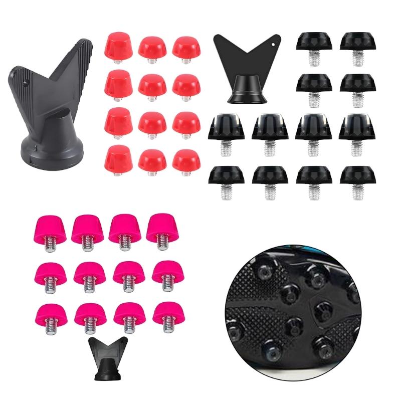 12Pcs Universals Football Shoe Stud Replacement Professional Soccer Cleats Football Boot Spikes for Soccer Shoes