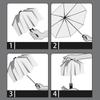 Windproof Double Layer Resistant Umbrella Fully Automatic Rain Men Women 24K Strong Luxury Business Male Large Umbrellas Parasol