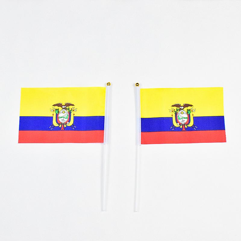 Ecuador 10 Stück 14*21cm Handwimpel