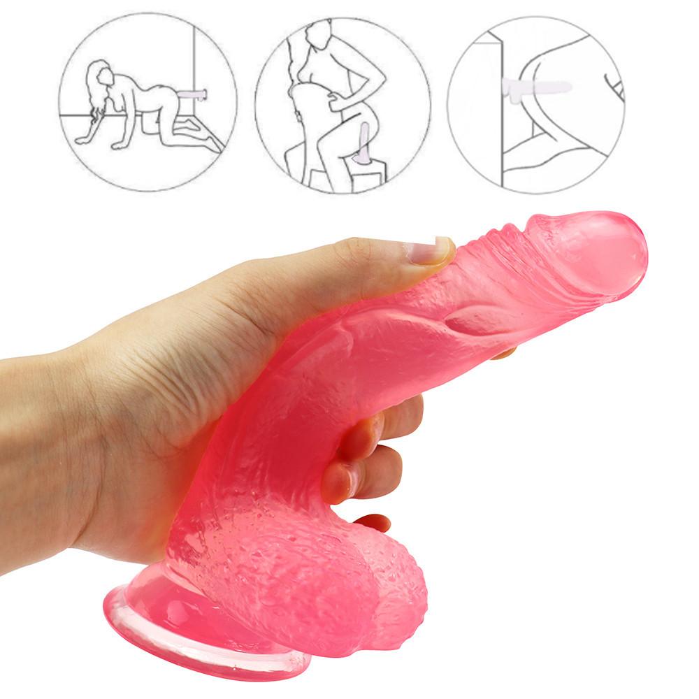Giant Long Dildo Penis Realistico Adult Sex Toy Women Gay  Dick Unisex Pink Dildo with Suction Cup Phallus Adult Shop