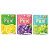 Kanro Pure Gummy Surtido de 3 Variedades Total 18 Bolsas
