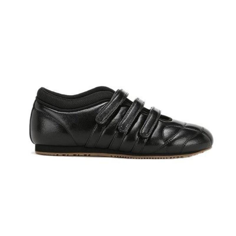 Fashion Women's Ballet Flat Shoes 2025 Summer New Casual Sports Shoes Retro Round Toe Comfortable Flat Outside Soft Shoes Zapatos Mujer