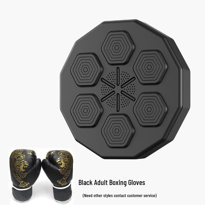 Children's Bluetooth Music Boxing Target with Adjustable Levels for Home Fitness