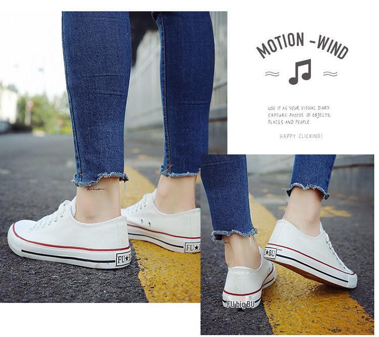 Unisex Low-Top Canvas Sneakers, Classic Korean Style, Versatile Casual Shoes, Perfect for Couples and Students, Model H01