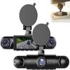2026 מערכת מצלמת דרך לרכב משודרגת 360° מבט מלא 4 ערוצים למכוניות ראיית לילה, הקלטת לולאה, ניטור חניה