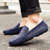 Men Loafers Casual Boat Shoes Handmade Footwear Breathable Suede Shoes Men Elegantes Leisure Walk Moccasins Slip On Mens Shoes