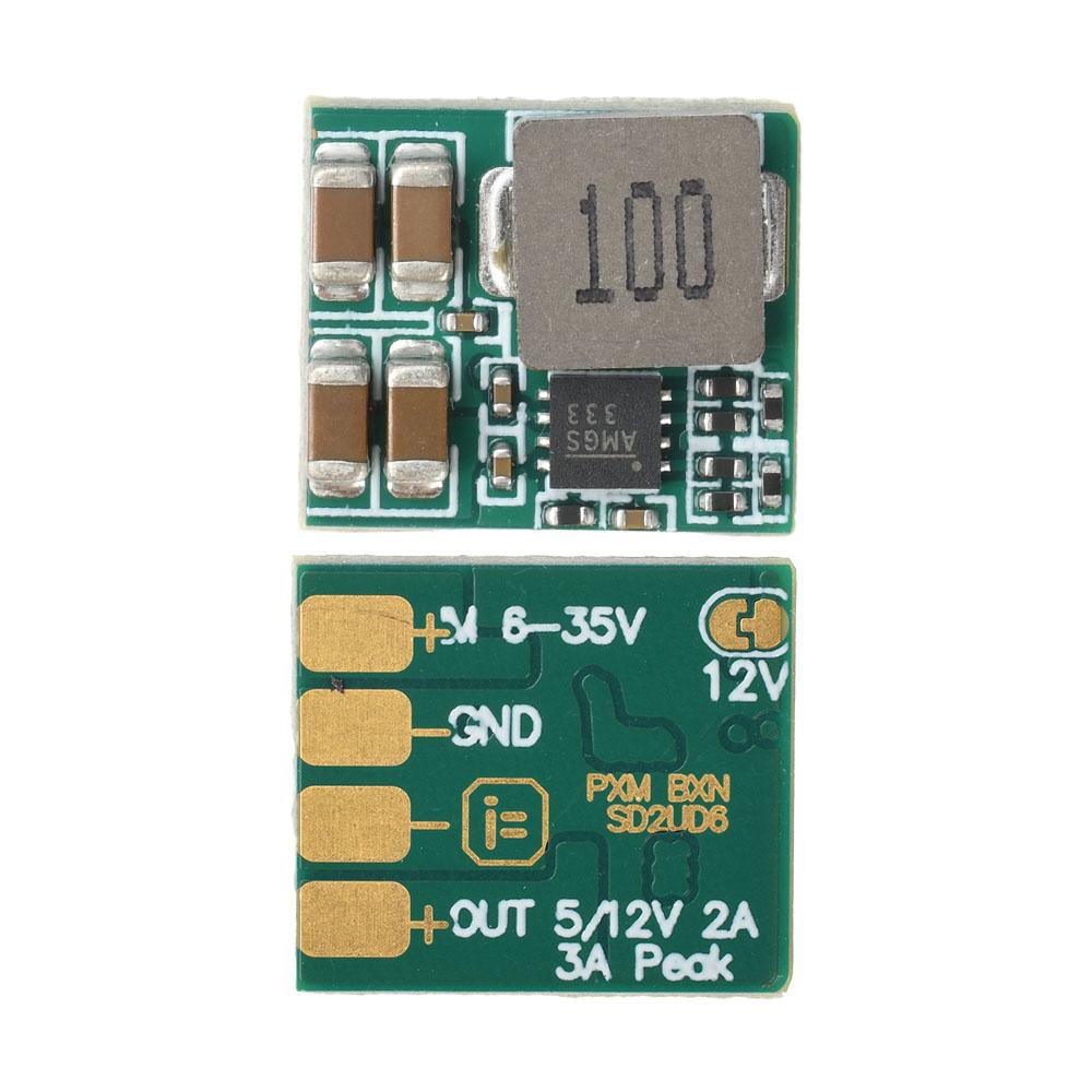 Mirco 2-8S BEC Voltage Regulator Module 6V-35V to 5V/12V Step -down Module e for RC FPV Racing Drone