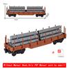 Moc City Creative Idea Train Base Wheel Carriage Building Blocks Bricks Assembled Diy Toys For Kids Christmas Gifts