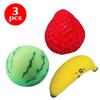 Fruit Squishy Toy Watermelon Strawberry Banana Anti-Stress Squeeze Toys Super Soft Slow Rise Reduce Pressure Birthday Favor Gift