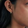 VERTE 925 Silver Dew Earring   deux.Silver.204