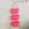 Multipurpose Foldable Cotton Hanging Basket For Bedroom Organizing