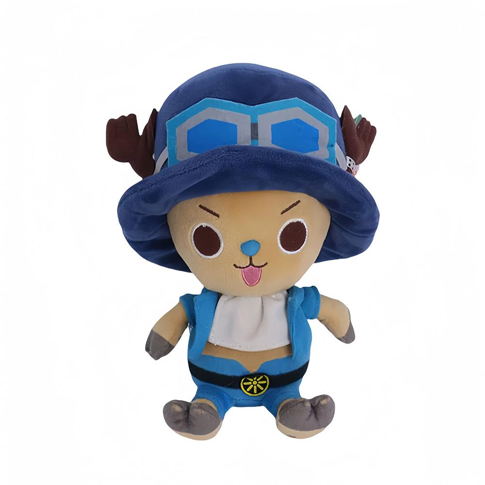 14-30Cm5.5-11.8In Genuine One Piece Stuffed Plush Toy Kawaii Plush Keychain Toy Tony Chopper Soft Stuffed Plush Doll Keychain