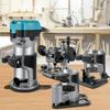 Router Tool, 710W Wood Router, Router for Woodworking w/ 3 Router Collets, Wood Router Tool w/ Fixed & Plunge & Tilt & Offset Base, Woodworking Router