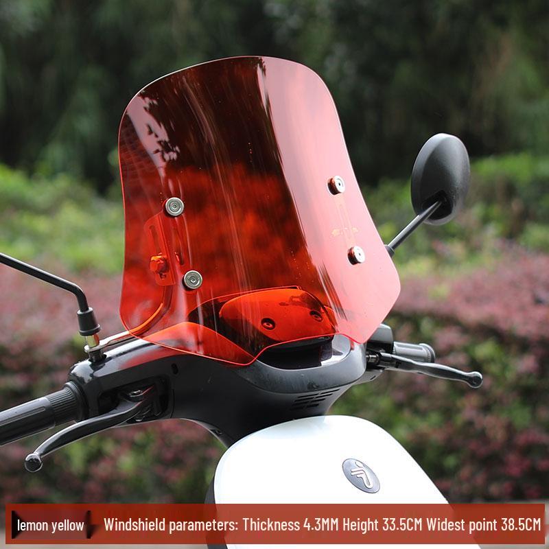 Front Windshield for Ninebot No. 9 Electric Scooter: Compatible with N and M Series