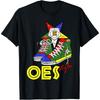 OES High Top Sneaker Style of the Eastern Star Parents' Day Cotton Men T Shirt