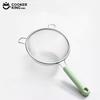 COOKER KING Fine Mesh Strainer Stainless Steel Colanders Cute Soy Milk Strainer Medicine Filter Mesh Home Juice&Flour Sieve Mesh