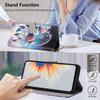 Feder Windspiel PU Leder Brieftasche Flip Foto Rahmen Buchhülle für iPhone Samsung Huawei Honor Xiaomi Redmi Oppo Infinix Tecno Google...