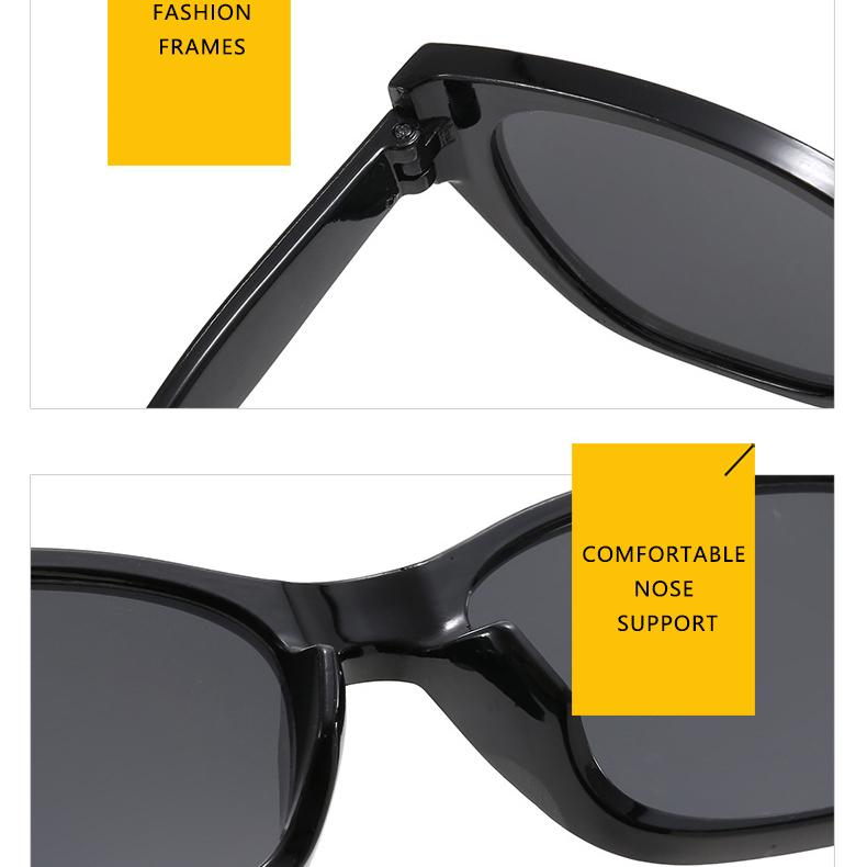 Damen Autofahren Pendler Straße Schießen Reisebrille Sonnenschutz UV-Schutz Mode Persönlichkeit Retro Katzenaugen-Sonnenbrille