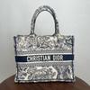 [Gebraucht] Book Tote Tasche mit Dschungel-Tiger-Muster, bestickt - Sehr gut #W64RC6