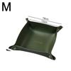 Pu Leather Storage Box Desktop Storage Tray Folding Organizer For Jewelry Key Coin Nordic Home Table Decoration SNHX03