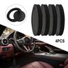 Car Audio Enhancers 6.5'' Speaker Rings Car Audio Tallation Reduce Vibrations Black Soundproof Foam For Car Door Speakers