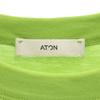 ATON made in Japan Short sleeve T-shirt 1 Green system Plain Men's Used