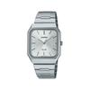 [Cio] MTP-B185D-7A Orologio da Uomo Classico Quadrato con Calendario Fibbia Libera in Metallo